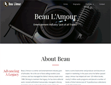 Tablet Screenshot of beaulamour.com